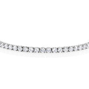 925 Sterling Silver  Adjustable Tennis Bracelet, Cubic Zirconia Tennis Bracelet, Sliding Closure Bracelet , Adjustable Tennis Bracelet, Bracelet For Gift