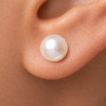 Load image into Gallery viewer, 925 Freshwater Pearl Studs Earrings, Silver Pearl Studs, Pearl Jewelry, June Birthstone, Pearl Bridesmaid Jewelry, Pearl Wedding Earrings