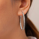 Load image into Gallery viewer, Stainless Steel Hoop Earrings
