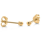 Load image into Gallery viewer, 14K Solid White Gold Classy Ball Cartilage Stud, Gold Tragus Stud, Tiny Stud Earrings, Ball Earrings, Cartilage Stud, 14K Tiny Stud, 14K Gold Stud