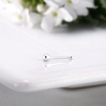 Load image into Gallery viewer, 925 Sterling Silver Classy Ball Nose Stud, Nose Ball Stud, Dainty Nose Stud, Gold Tiny Nose Stud, Hypoallergenic Nose Stud
