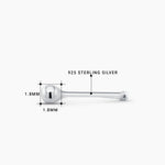Load image into Gallery viewer, 925 Sterling Silver Classy Ball Nose Stud, Nose Ball Stud, Dainty Nose Stud, Gold Tiny Nose Stud, Hypoallergenic Nose Stud
