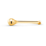 Load image into Gallery viewer, 925 Sterling Silver Classy Ball Nose Stud, Nose Ball Stud, Dainty Nose Stud, Gold Tiny Nose Stud, Hypoallergenic Nose Stud
