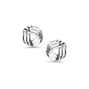 925 Sterling Silver Layer Triangle Studs, Tiny Layer Studs, Silver Triangle Stud, Geometric Studs, Push back Studs, Dainty Geometric Jewelry, Triangular Studs, Hypoallergenic Studs