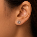 Load image into Gallery viewer, 925 Sterling Silver Layer Triangle Studs, Tiny Layer Studs, Silver Triangle Stud, Geometric Studs, Push back Studs, Dainty Geometric Jewelry, Triangular Studs, Hypoallergenic Studs