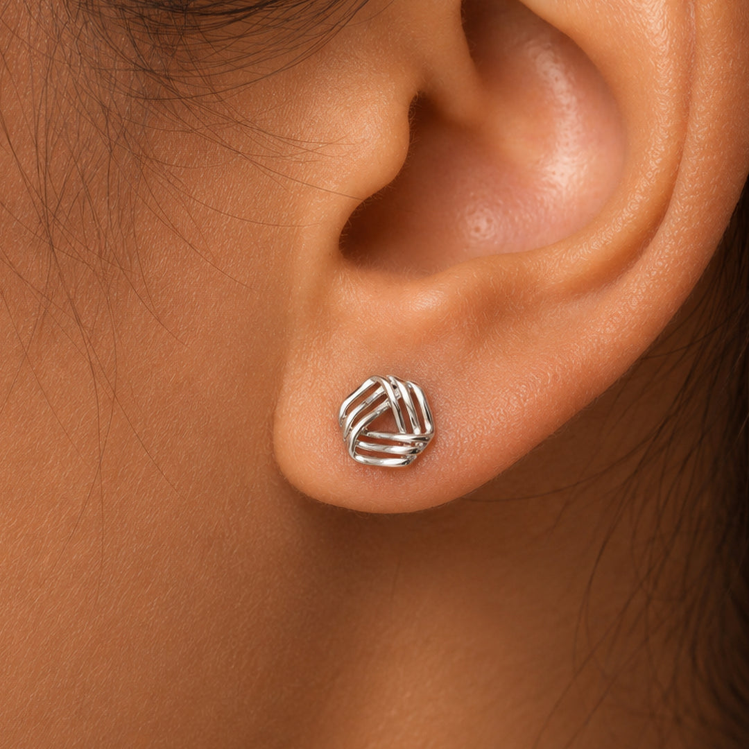925 Sterling Silver Layer Triangle Studs, Tiny Layer Studs, Silver Triangle Stud, Geometric Studs, Push back Studs, Dainty Geometric Jewelry, Triangular Studs, Hypoallergenic Studs