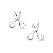 925 Sterling Silver Sterling Silver Tiny Scissors Stud Earrings,  Cute Scissors Studs, Scissors Stud Earrings, Hypoallergenic Stud Earrings, Dainty Studs