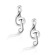 925 Sterling Silver Music Note Studs, Minimalist Note Studs, Tiny Note Stud Earrings, Music Note Studs, Note Studs, Dainty Studs, Friction Back Studs, Hypoallergenic Studs
