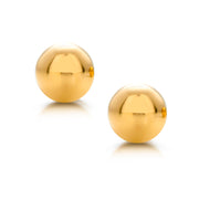 14K Yellow Gold Classy 3mm Ball Studs, Gold Ball Studs, Tiny Stud Earrings, Ball Earrings, Small Gold Studs, Push back Ball Stud, Stud Earrings