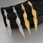Load image into Gallery viewer, 925 Sterling Silver With 14k Gold Plated Long Twisted Swirl Dangle Earrings, Silver Statement Dangle Earrings, Large Dangle Earrings
