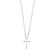 925 Sterling Silver Cross Pendant With 16+2 Inch Chain, Religious Jewelry, Christian Jewelry, Designer Cross Pendant, Solid Silver Cross Necklace, Jesus Pendant