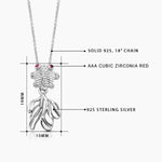 Load image into Gallery viewer, 925 Sterling Silver Fish Pendant, Aqua Jewelry, Fish Pendant, Hypoallergenic Pendant, Silver Fish Pendant, CZ Pendant
