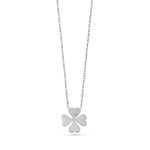 Load image into Gallery viewer, 925 Sterling Silver Clover Leaf Pendant,  Lucky Leaf Necklace, Hypoallergenic Jewelry, Leaf Necklace, Clover pendant Necklace , Clover Lucky Charm
