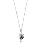 Load image into Gallery viewer, 925 Sterling Silver Tulip Necklace-16&#39;+1&#39; Chain, Tulip flower Necklace, Cz Necklace, Tulip Flower Charm Necklace, Hypoallergenic Necklace

