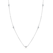 925 Sterling Silver Yards Necklace-16
