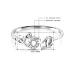 Load image into Gallery viewer, 925 Sterling Silver love Ring, Silver Love CZ Ring, Word Ring, , Dainty Ring, Minimal Ring, Love Jewelry
