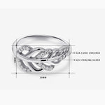 Load image into Gallery viewer, 925 Sterling Silver Leaf Ring,  Leaf CZ Ring, Leaf Ring, Fern Leaf Ring, Fern Leaf CZ Ring, Fern Ring, Leaf Ring, Silver Fern Leaf Ring, Fern Ring Jewelry
