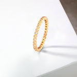 Load image into Gallery viewer, 925 Sterling Silver Round CZ  Stackable Rings, CZ Eternity Ring, Rose Gold, Gold Plated Silver Eternity Ring, Band Ring, Silver Stackable Ring, CZ Eternity Band Ring
