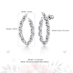 Load image into Gallery viewer, Wedding Emerald Cut CZ Dangle Earrings, Emerald Shape AAA Cubic Zirconia Earrings, Perfect drop earrings for Any Occasion
