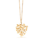 Load image into Gallery viewer, 925 Sterling Silver Olive Leaf Gold Plated Silver Necklace Set, Olive Leaf Gold Plated Silver Necklace Sets, Olive Leaf Necklace Sets, Silver Olive Leaf Jewelry
