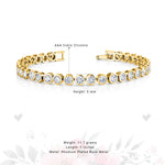 Load image into Gallery viewer, Bezel Tennis Bracelet, Casual Bracelet, Tennis Bracelet, Cz Bracelet, Bezel Set Bracelet
