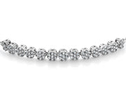 Tennis Bracelet, Cz Bracelet, Adjustable Bracelet, Slider Bracelet, Brass Bracelet, Cz Tennis Bracelet