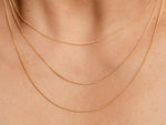 Load image into Gallery viewer, 14K Yellow Gold Wheat Chain Necklace
